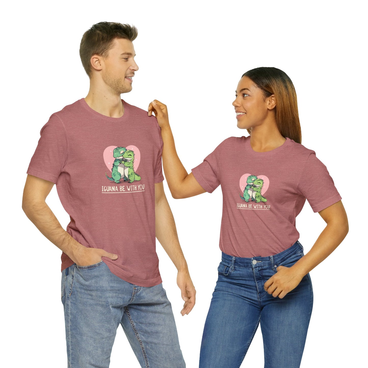 "Iguana be with you" Unisex Jersey Short Sleeve Tee