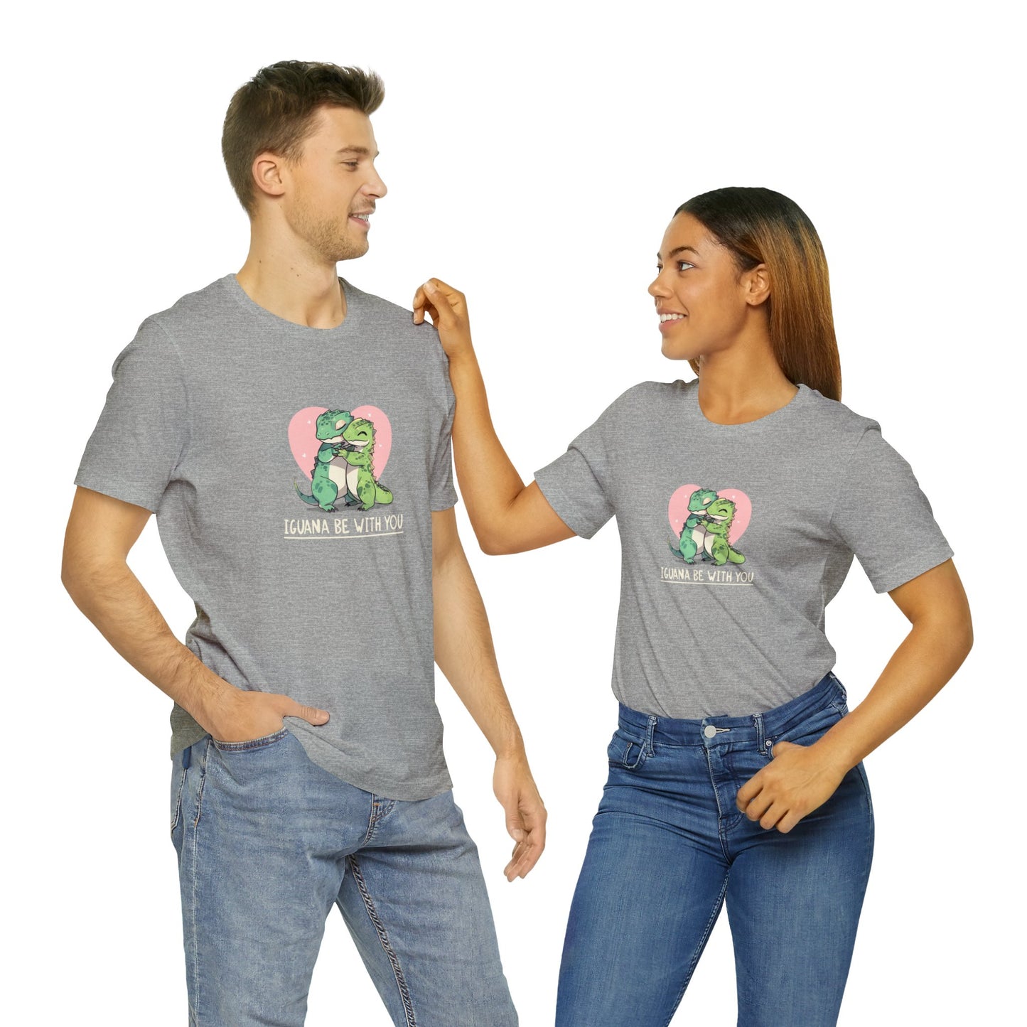 "Iguana be with you" Unisex Jersey Short Sleeve Tee