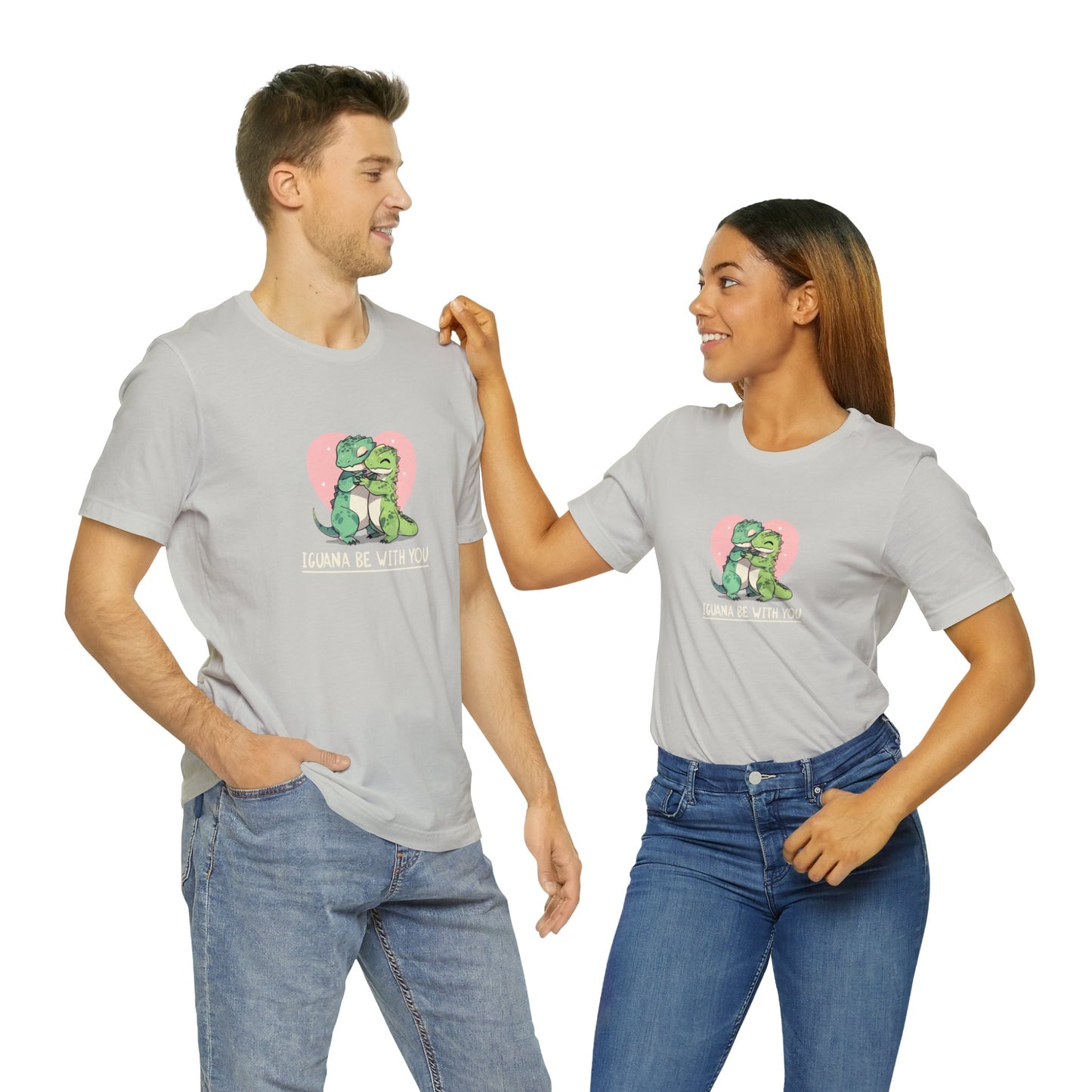 "Iguana be with you" Unisex Jersey Short Sleeve Tee