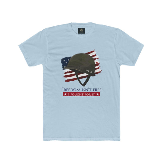 Patriotic Freedom Isn’t Free Tee - Unisex Cotton Crew Shirt