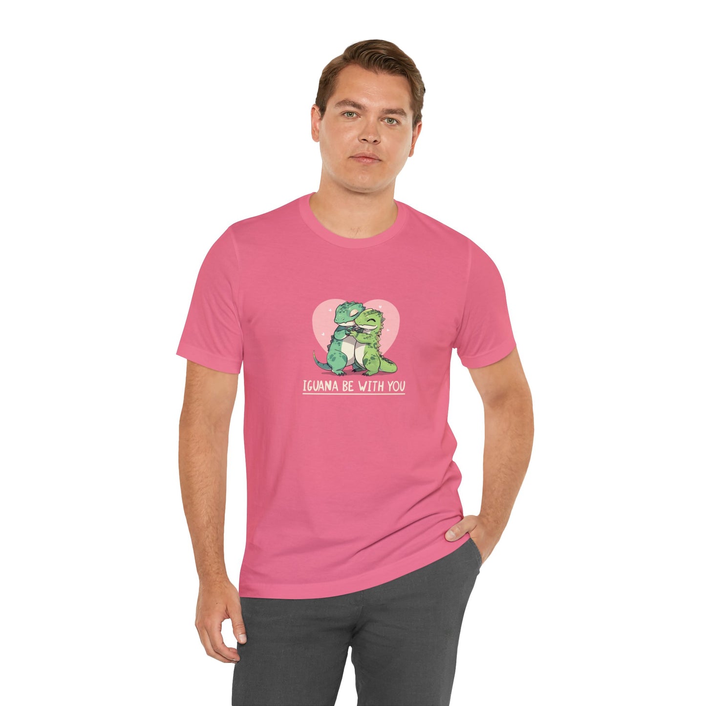 "Iguana be with you" Unisex Jersey Short Sleeve Tee