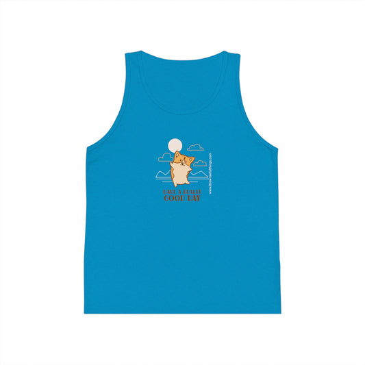 " Have a really good day" Kid's Jersey Tank Top