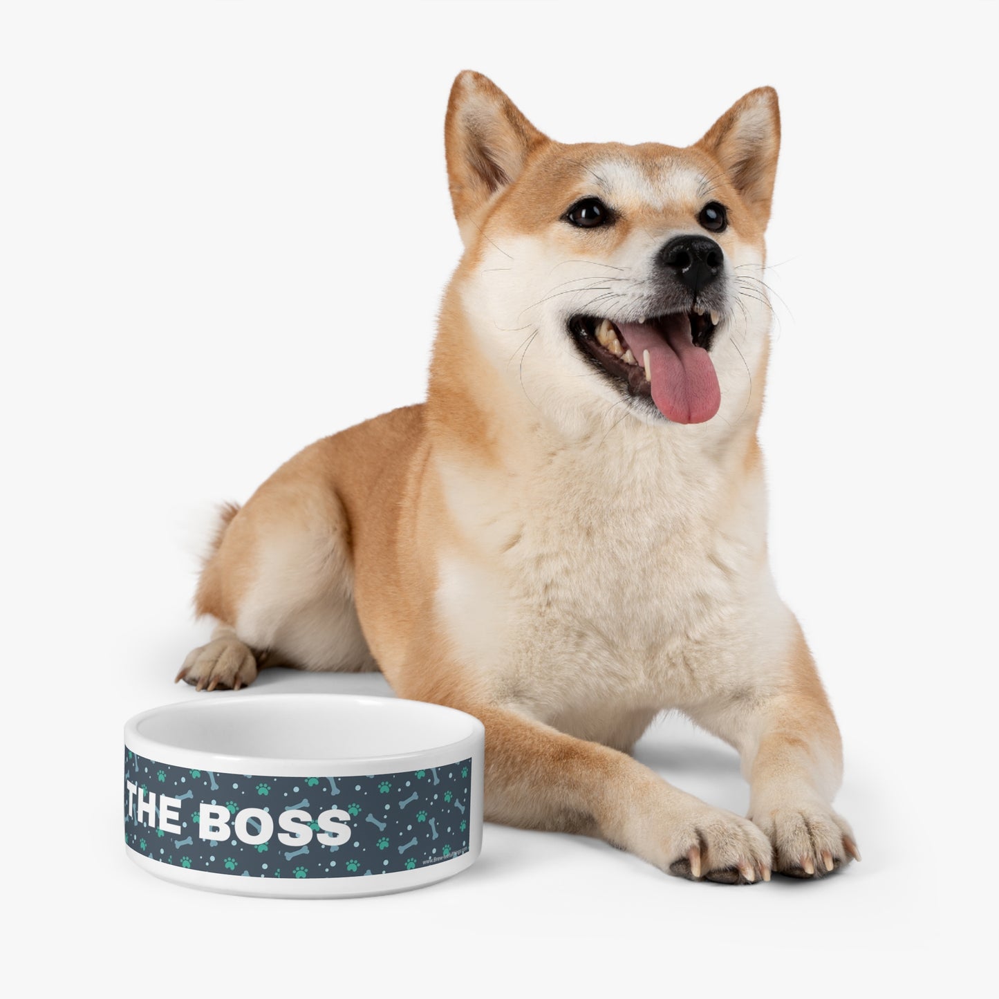 "THE BOSS" Pet Bowl