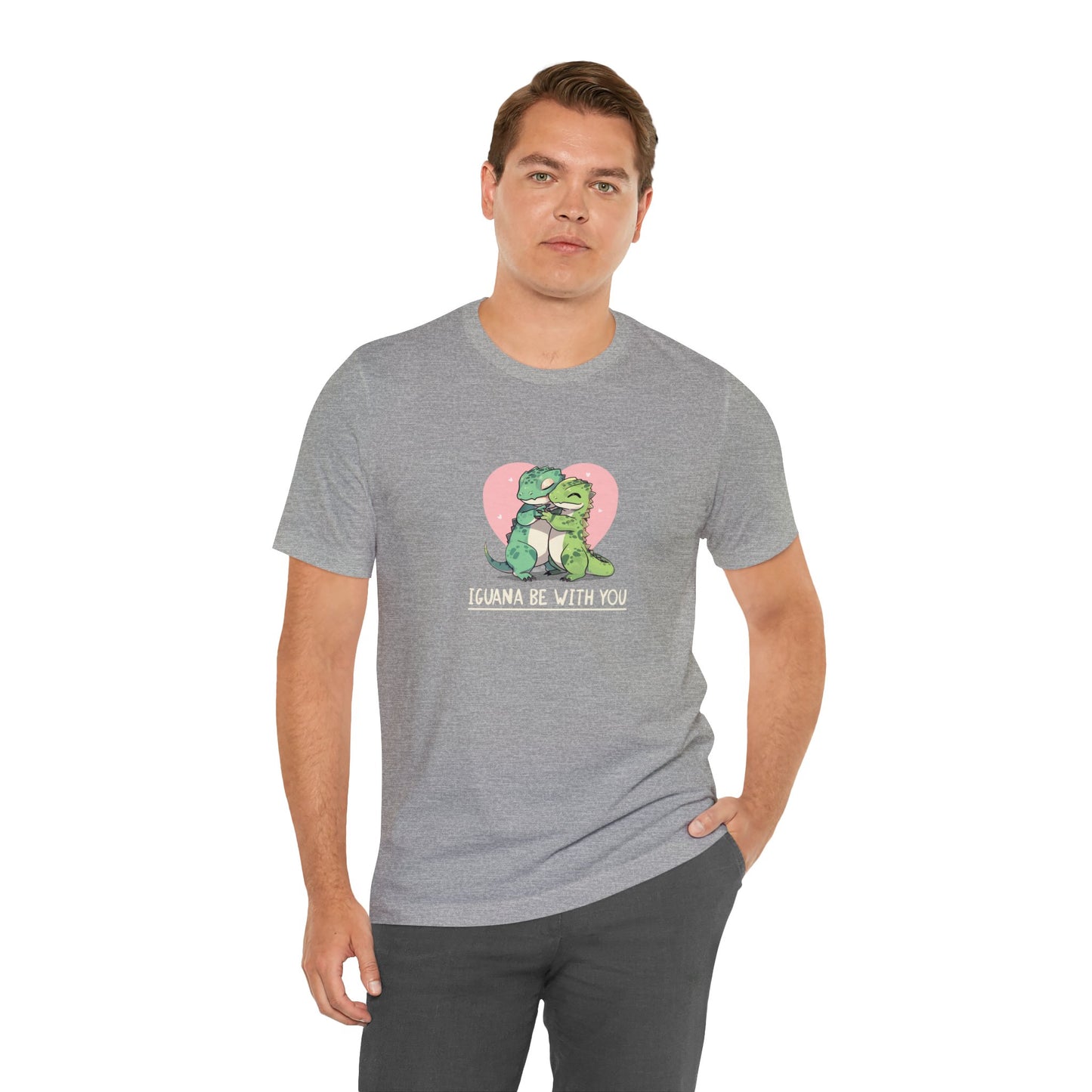 "Iguana be with you" Unisex Jersey Short Sleeve Tee