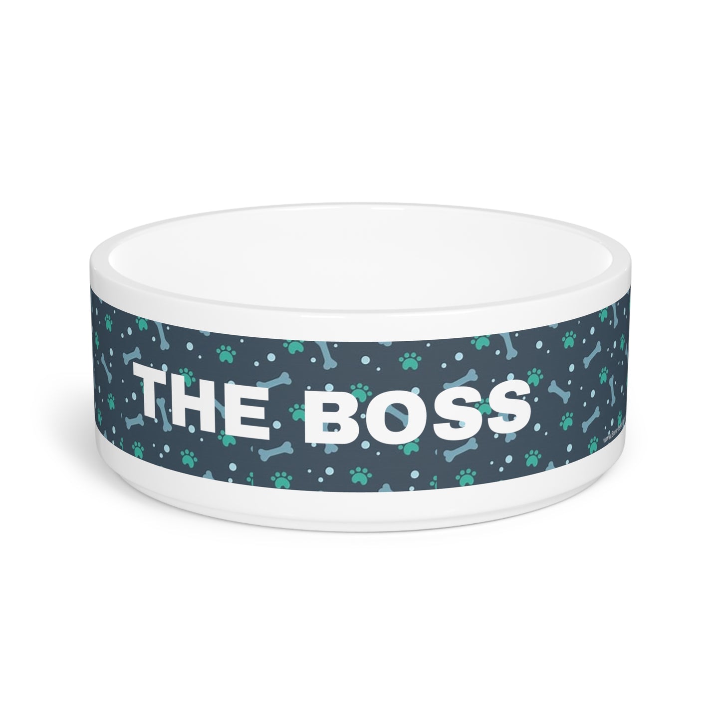 "THE BOSS" Pet Bowl