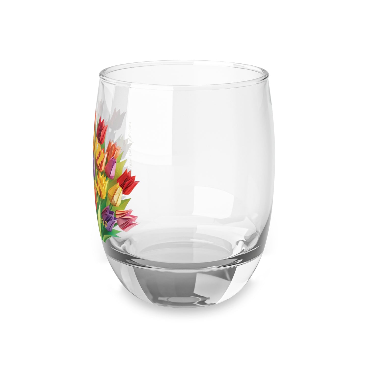 Flower Bouquet Whiskey Glass for Glam Moms | Perfect Gift for Mother's Day or Special Occasions
